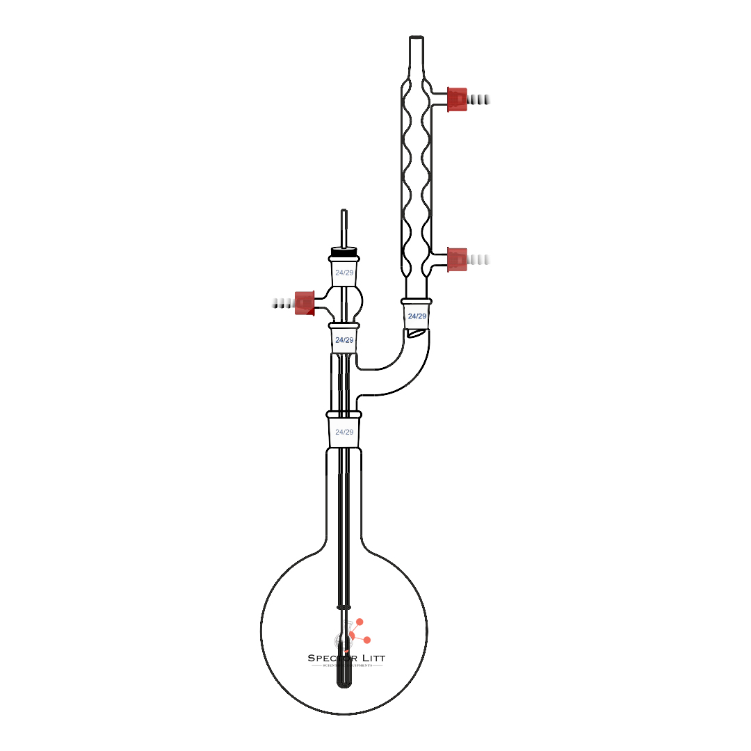 Reflux Assembly with vertical Allihn Condenser
